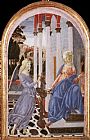 Annunciation Paintings - Annunciation by Francesco Di Giorgio Martini
